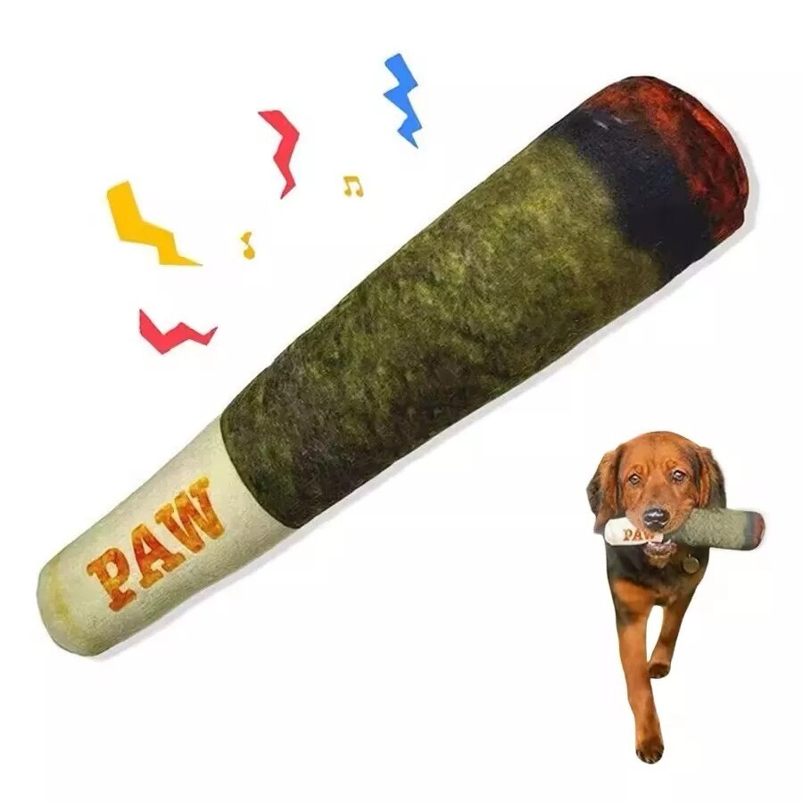 Funny Paw Cone "Raw" Dog Toy