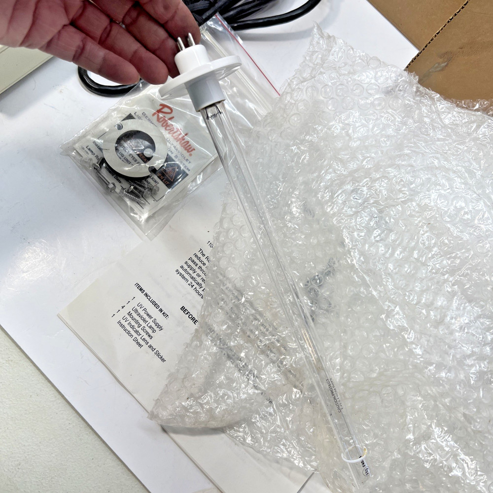 ROBERTSHAW GERMICIDAL ULTRAVIOLET LIGHT DISINFECTION SYSTEM 7602-001