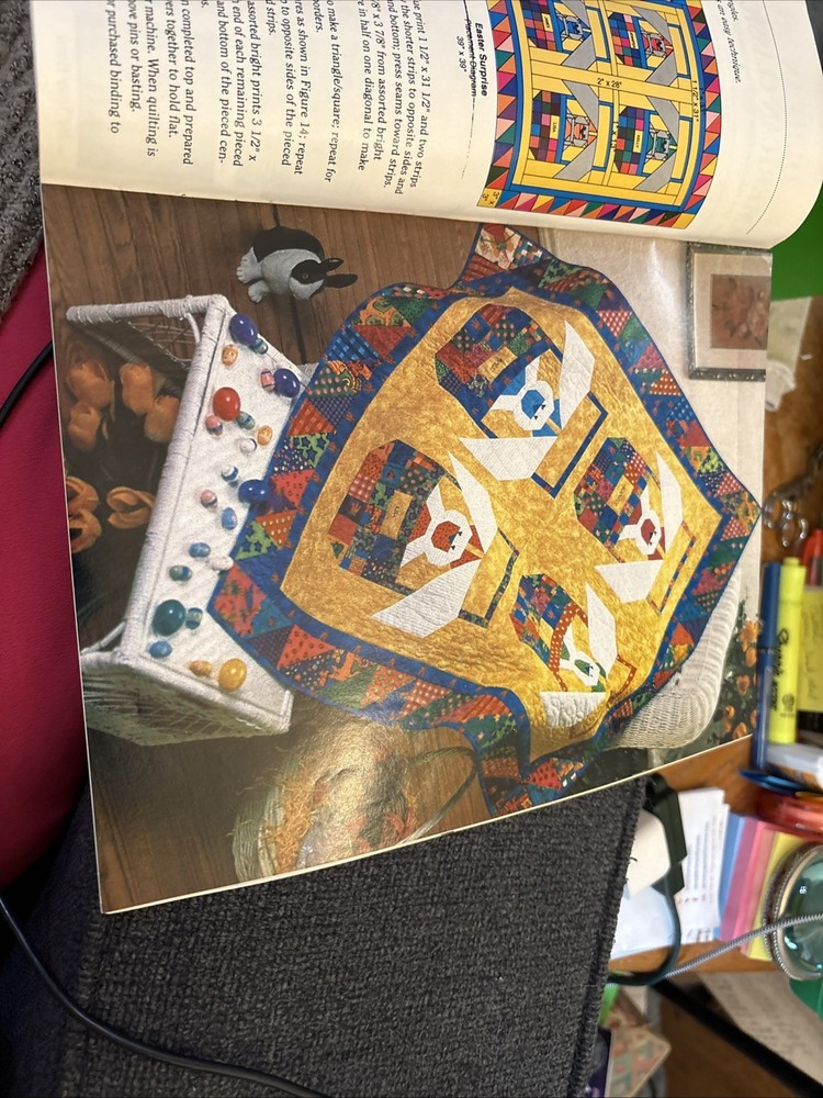 Vtg Rare Quick & Easy Quilting Patterns April 1999