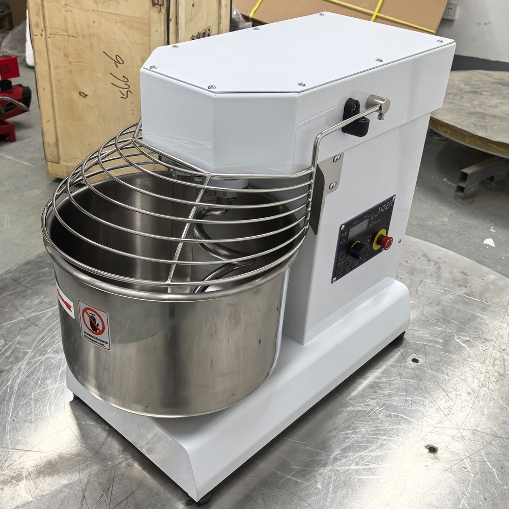 Commercial 15L Variable-Speed Dual Action Dough Mixer 110V Microcomputer Control
