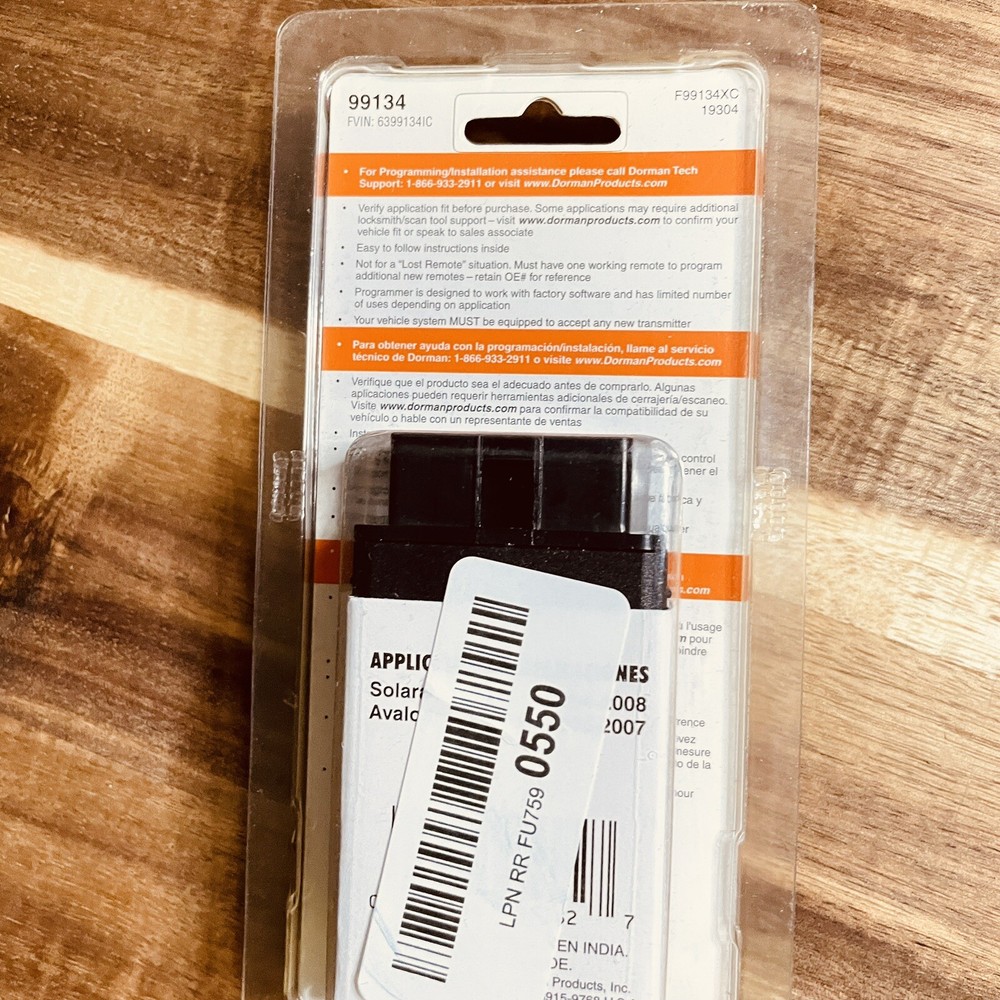 Keyless Entry Transmitter Dorman 99134