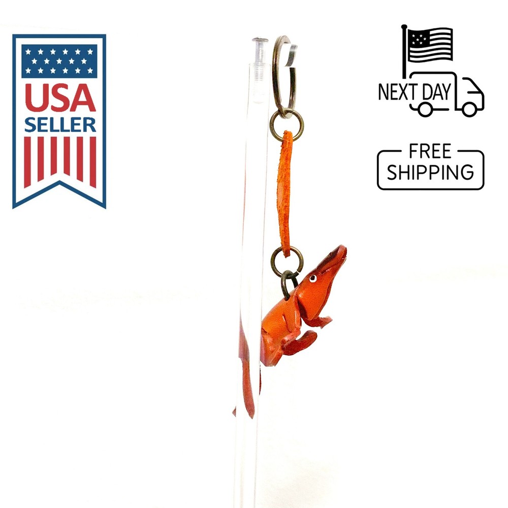 Platypus Handmade Leather Keyring