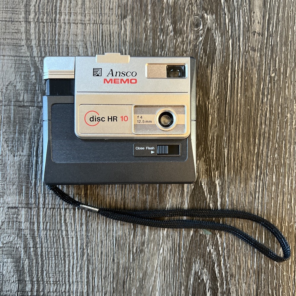 ansco memo camera disc hr 10