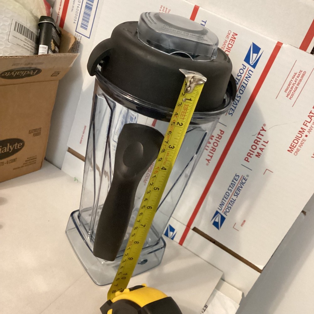 Blender Container w/ Locking Lid Vitamix Compatible Replacement Jar Heavy Duty