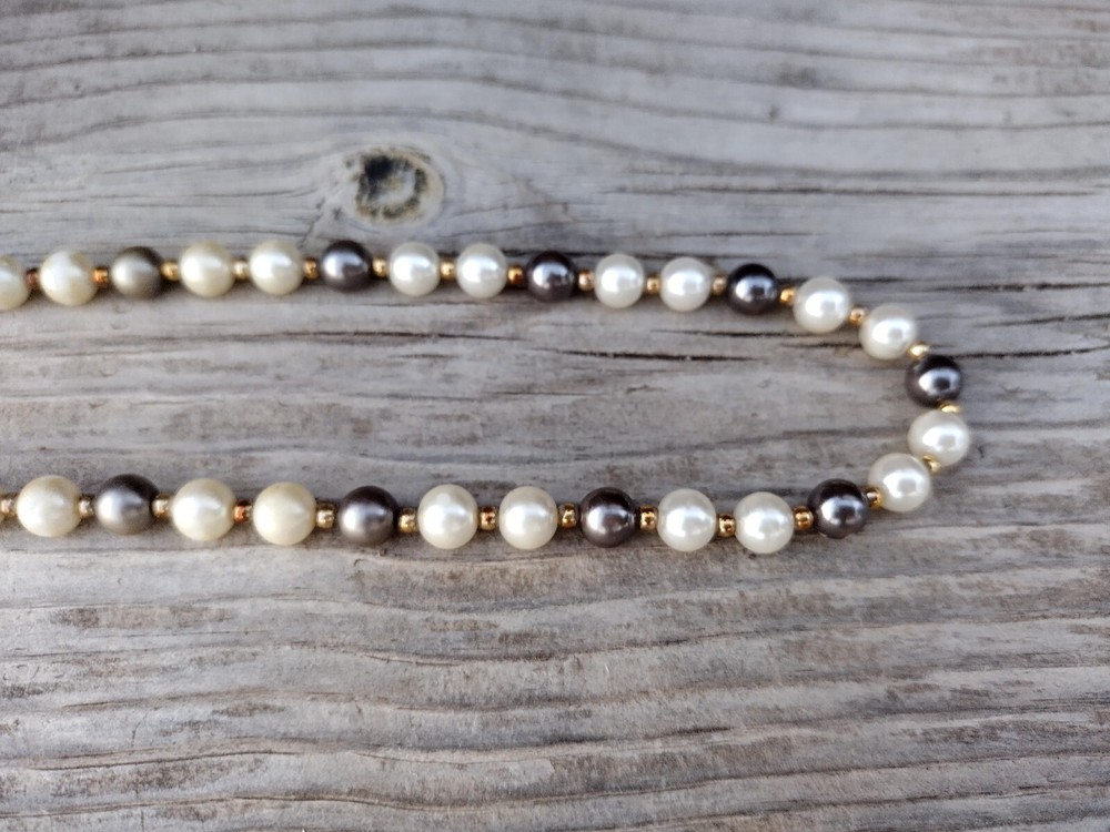 Vintage glass necklace