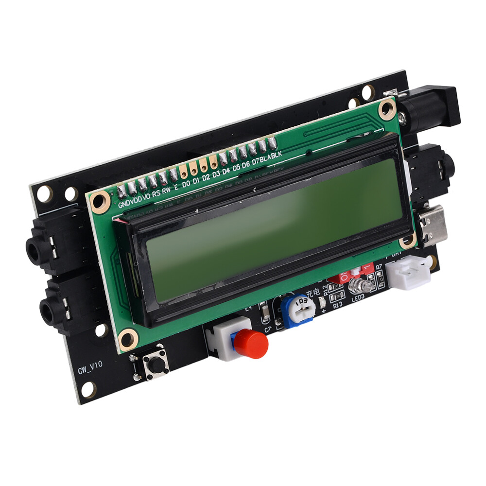 LCD1602 Ham Radio Essential CW Decoder Morse Code Reader Translator Decoder New
