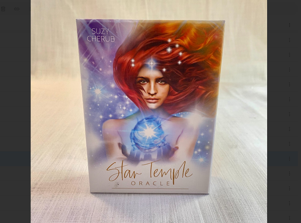 Star Temple Oracle Deck, "Feminine Powers," 44 Cards & Guidebook