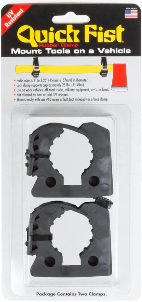 Original Clamp for Mounting Tools & Equipment 1" - 2-1/4" Diameter, 2 Count (Pa