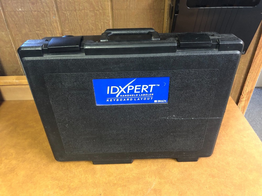 BRADY IDXPERT Keyboard Handheld Labeler W/ Case