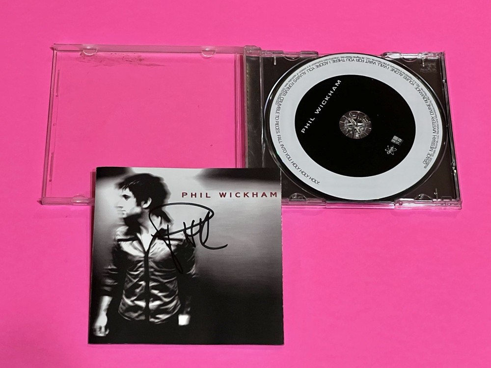PHIL WICKHAM SIGNED AUTOGRAPHED  CD