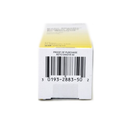 Keto Diastix Reagent Strips 2883 50 Each