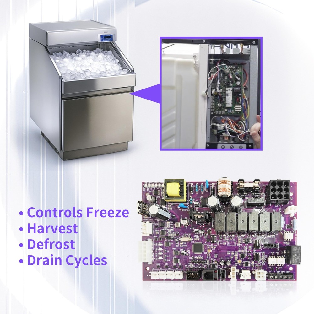 000008309 Control Board Replacement PCB Compatible with Manitowoc Commercial ...