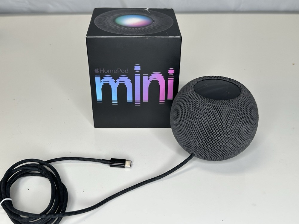 Apple MINI HomePod Smart Speaker Powers On Tested See Photos