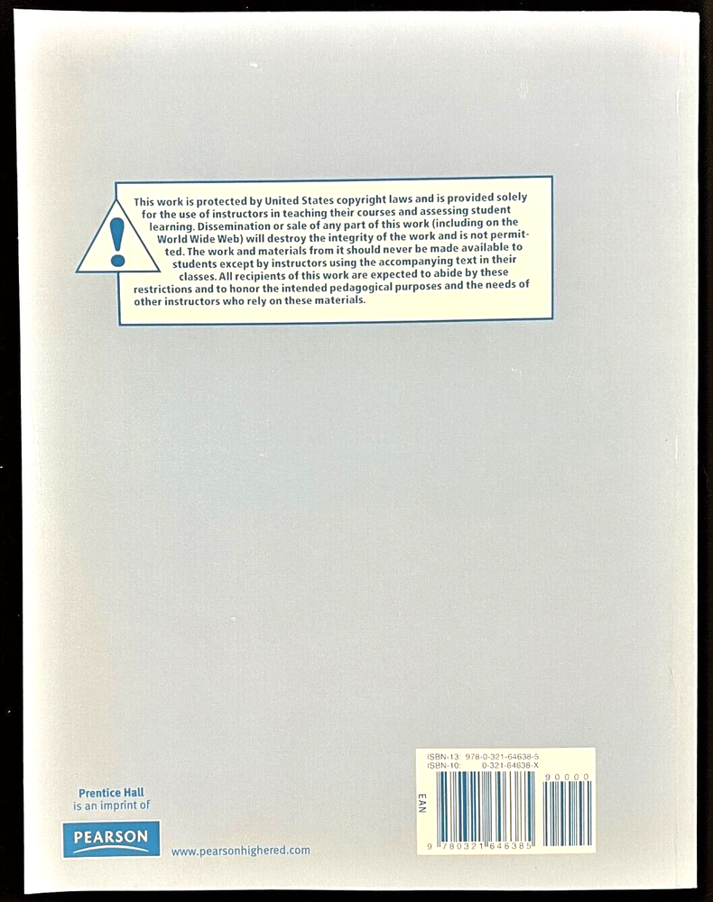 BLITZER - Thinking Mathematically - INSTRUCTOR'S SOLUTION MANUAL 5e (2011)
