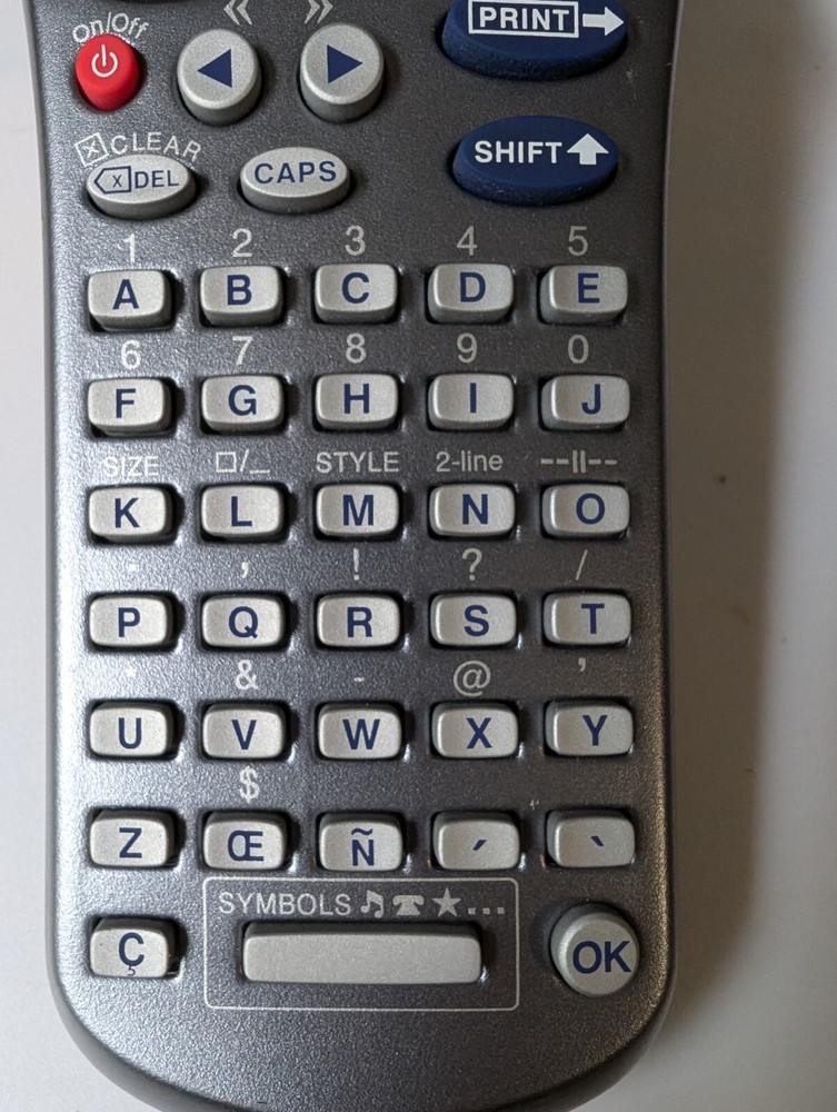 Dymo Letra Tag Label Maker Works Great