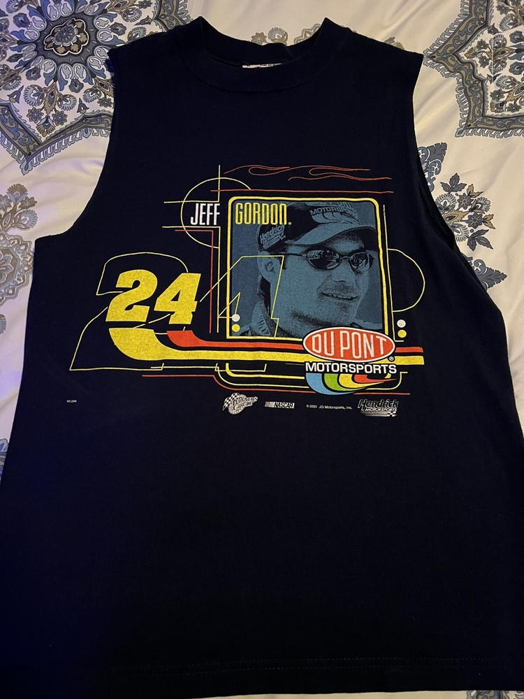 Jeff Gordon Sleeveless Shirt Medium