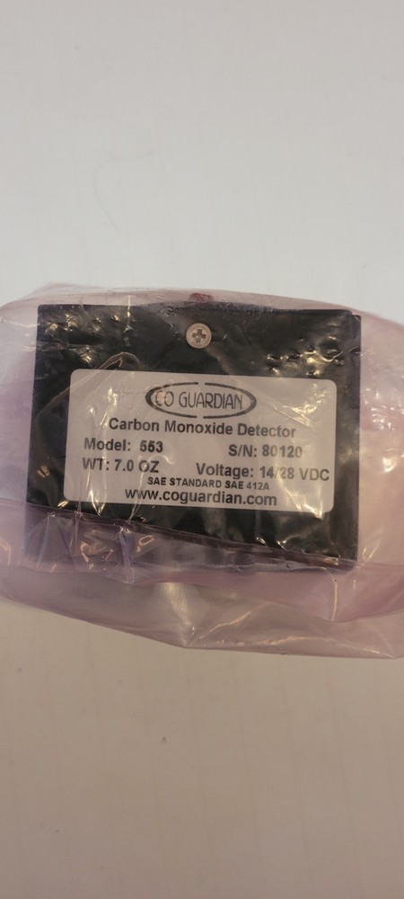 Aero 553 Panel Mount Digital Multi-Function CO Detector