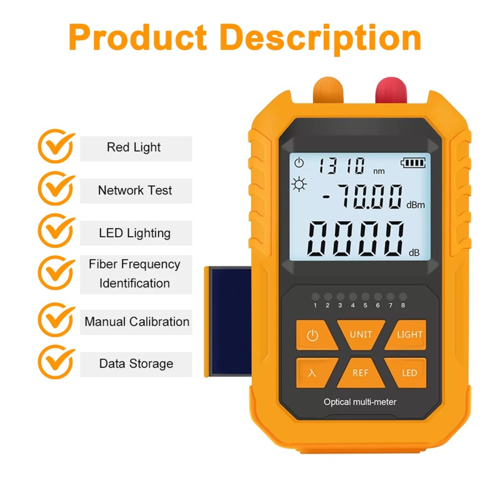 Current Sensing Switch Meter Measurement Optic Tools Fc Adapter