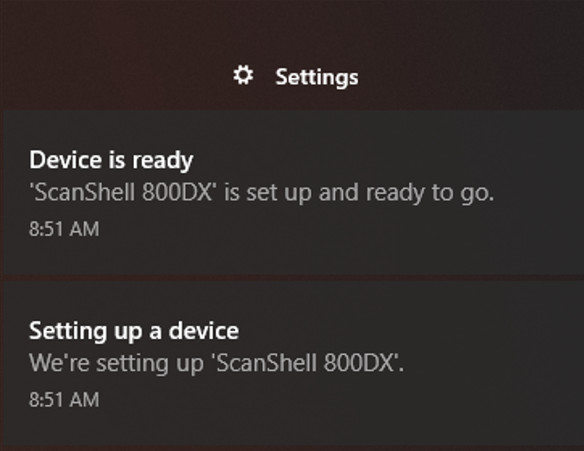 Acuant Scanshell 800DX Scanner with USB Cable