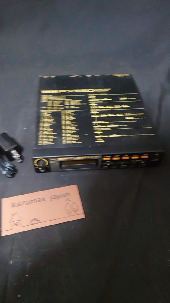 Yamaha FX500 Multi Effects Processor Rack Unit Digital Effects Good condition