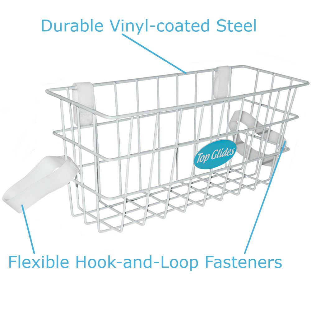 Top Glides Economy Wire Walker Basket