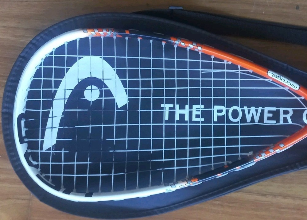 Head Eclipse squash racquet needs restringing and handle wrapping.