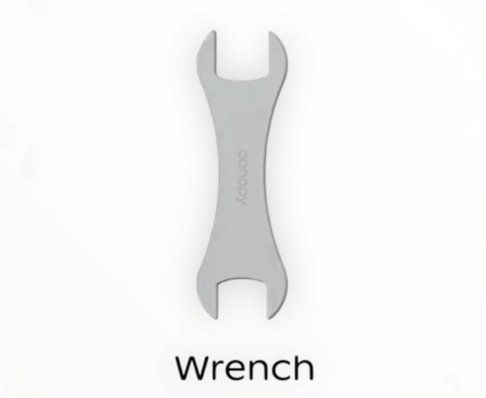 Canopy Handheld Shower Filter Wand Wrench Assembly Tool