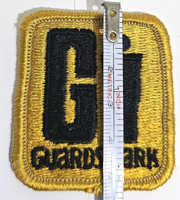 2 - Guardsmark Logo Man Patch Security 2”