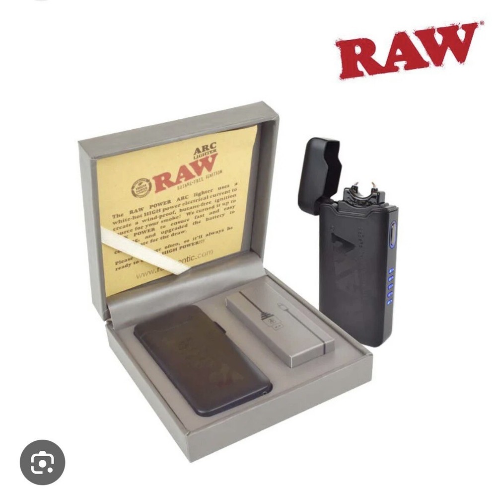 NEW Raw ARC lighter.raw arc electric USB rechargeable lighte+raw PHOENIX lighter