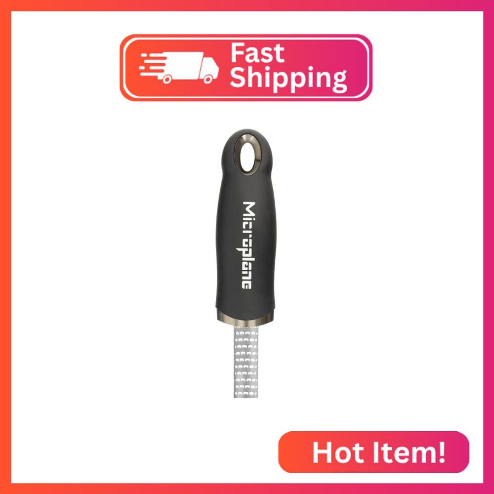 Microplane Premium Classic Spice Grater - Black