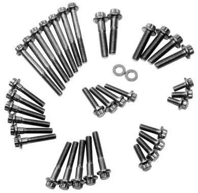 Feuling Primary Transmission Fastener Bolt Kit Harley Low Glide 85