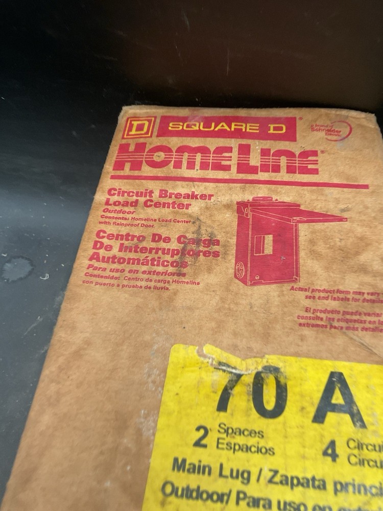 Square D Homeline Load Center 07122