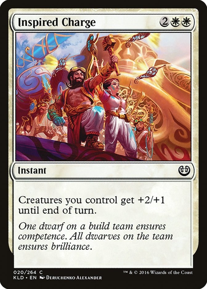 Inspired Charge Kaladesh 20 MTG LP
