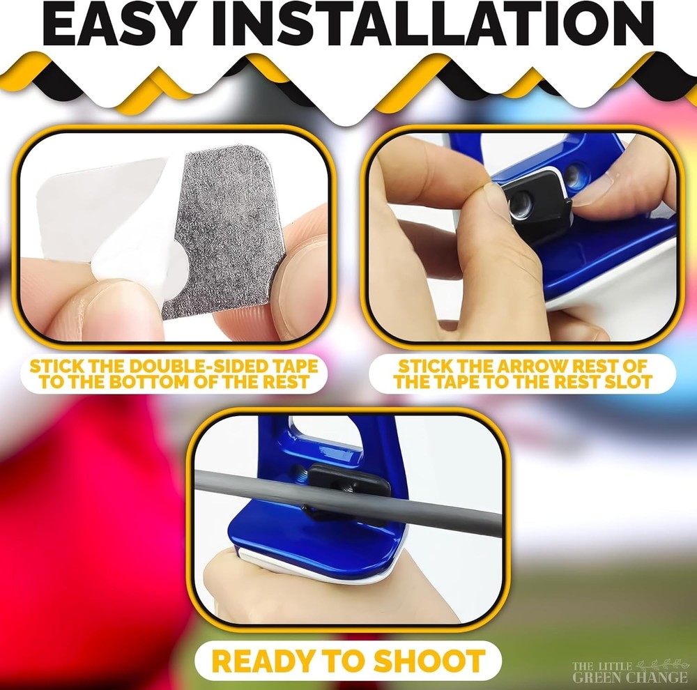 Archery Accessories: 6 Durable Right-Hand Arrow Rests for Compound Bows