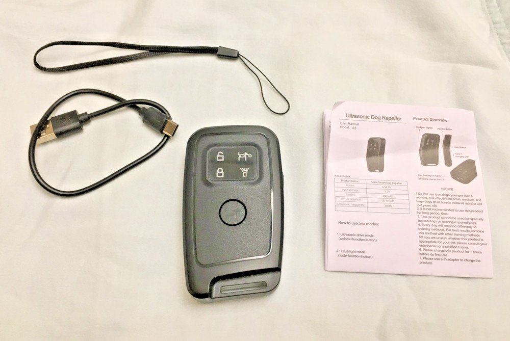 Smart Model A3 - Ultrasonic Bark Control Device & Training Aid - Open Box