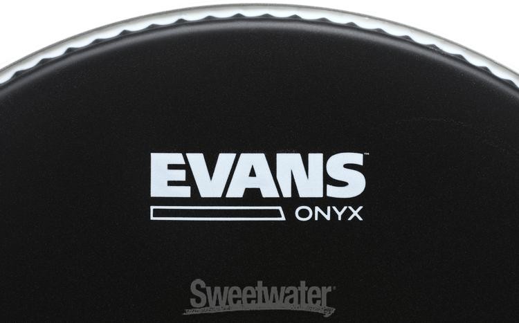 Evans Onyx Series Tom Head - 12"