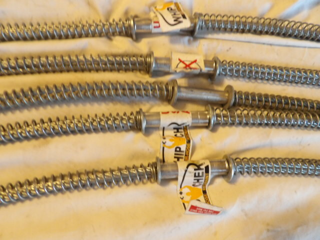 Five 36" Whip Check Air Hose Restraint