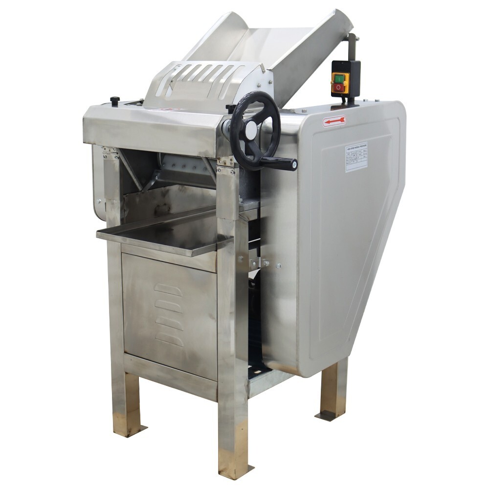 110V High Speed Dough Pressing Machine Dough Roller Sheeter Thickness Adjustable