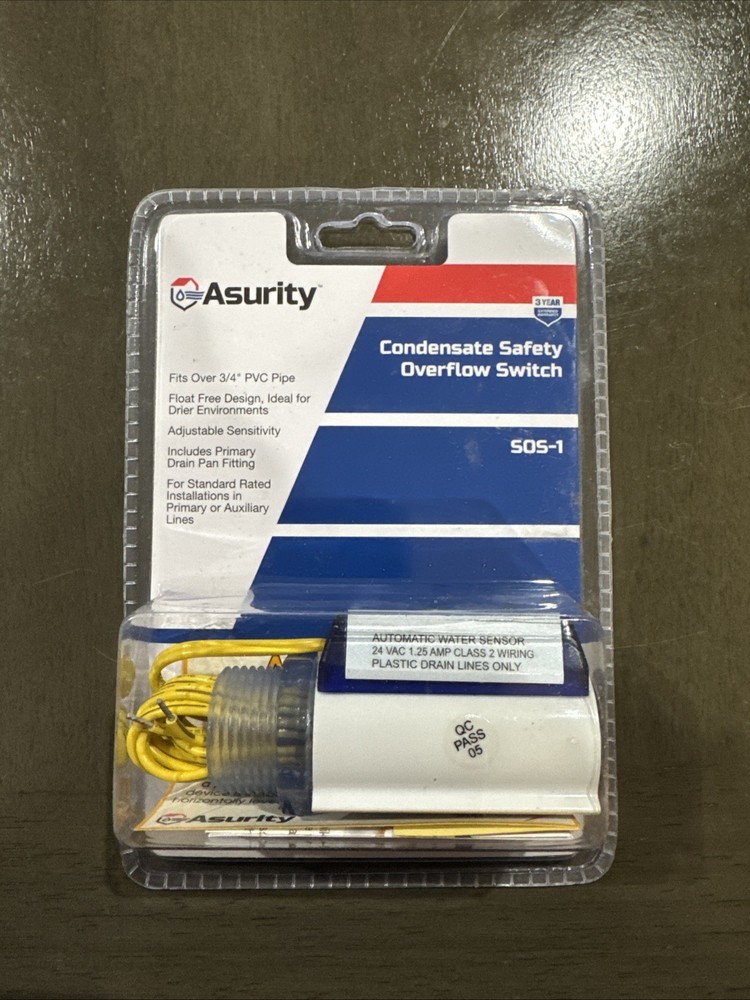 DiversiTech Sos-1 Condensate Safety Overflow Switch
