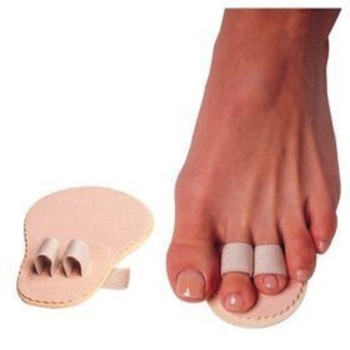 PolyGel Toe Straightener Single Toe or Double Toe, Toe Straighterner, 2 Pack,