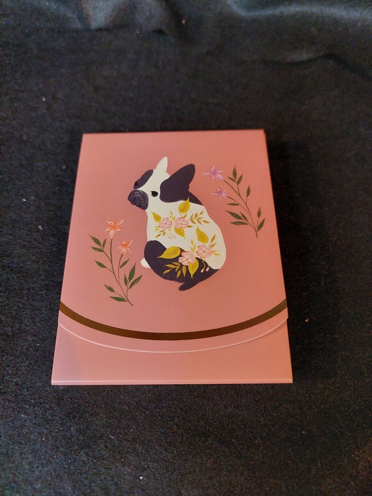 4 Small Dog & Floral Notepads