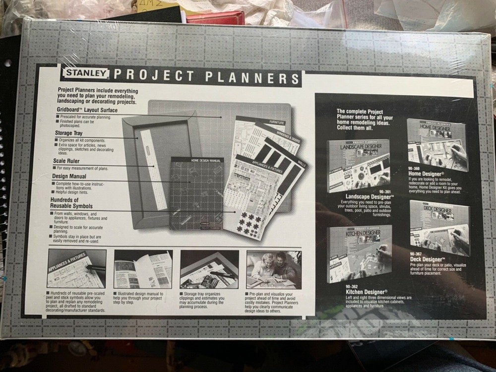 Stanley Project Planners Deck Designer-new