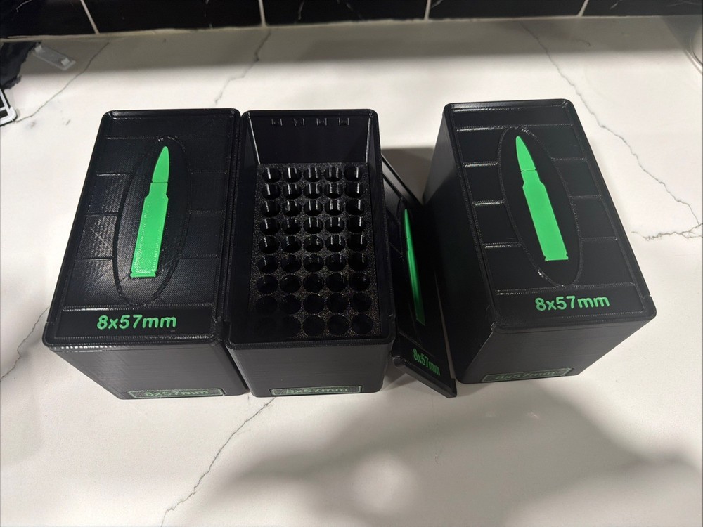 8mm Mauser Ammo Box 50rd