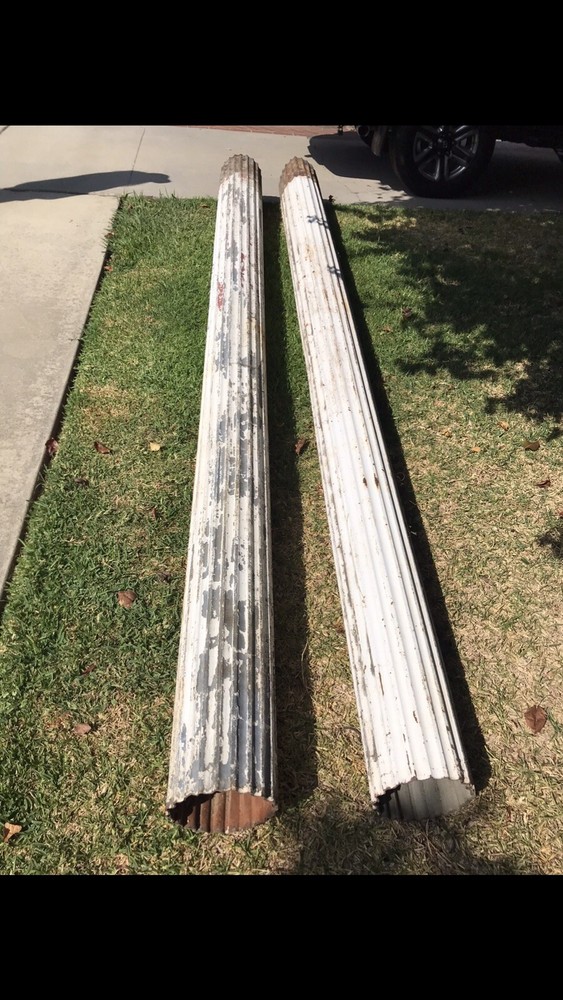 Architectural Fluted Columns 14’ Antique LD