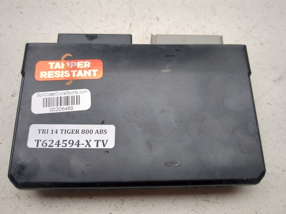 11-14 Triumph Tiger 800 Engine Control Module ECM ECU Box CDI Brain Motor