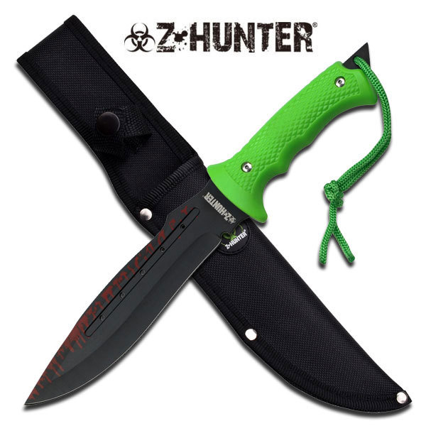 Z HUNTER ZB-102 FIXED BLADE KNIFE 12" OVERALL NEW
