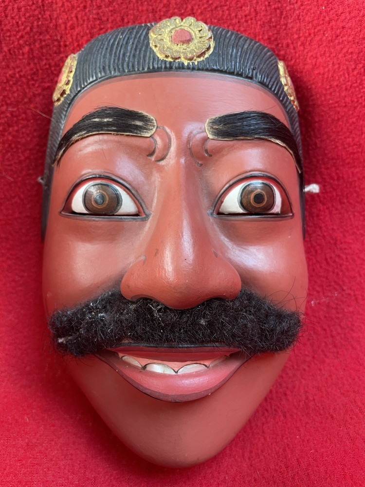 Very Pleasant Topeng Mythological Dance Mask From Bali
