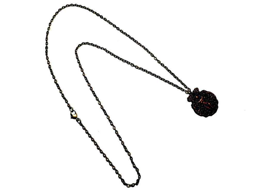 Haunted Witch Necklace, The Sacrificial Ghost Witch!
