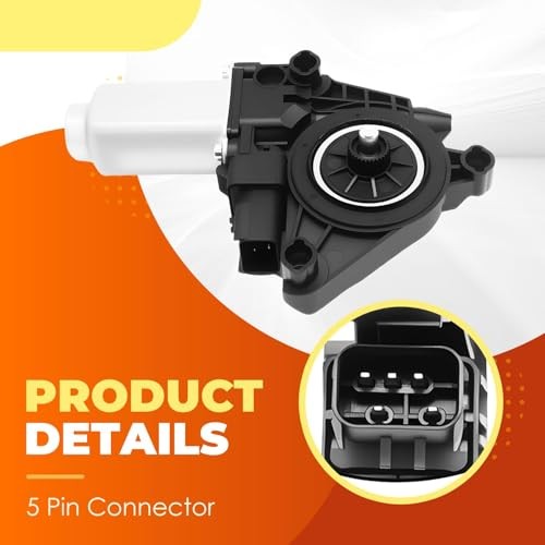 68143986AA Front Passenger Side Windows Regulator Motor Compatible with Right