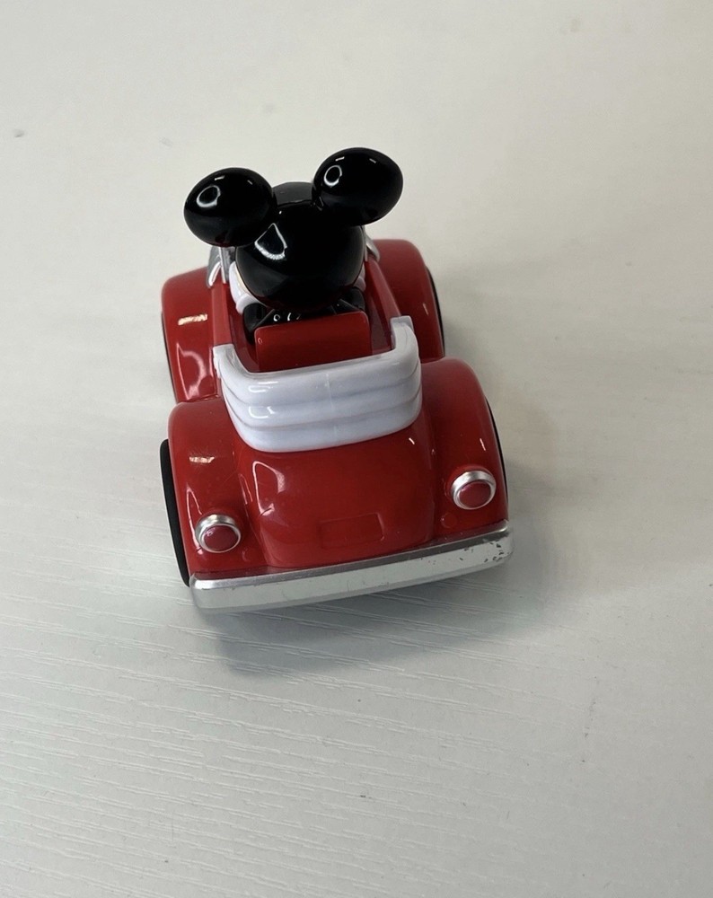 Disney Pull Back Mickey Mouse Funhouse Car 2023 3.5 Inches TESTED WORKS